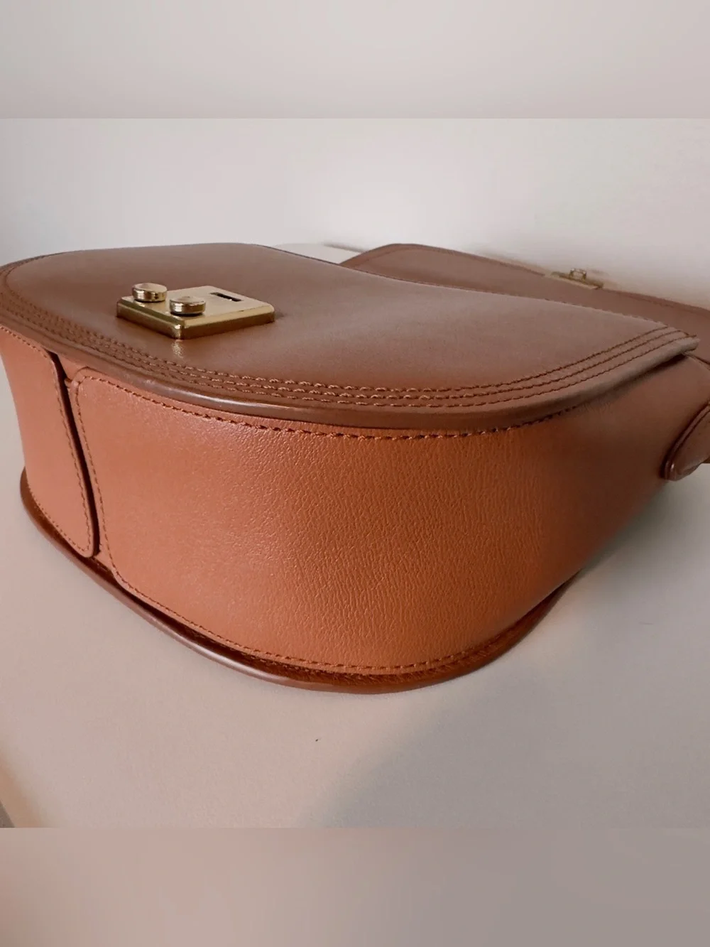 EUC 3.1 Phillip Lim Pashli Saddle Bag in tan leather